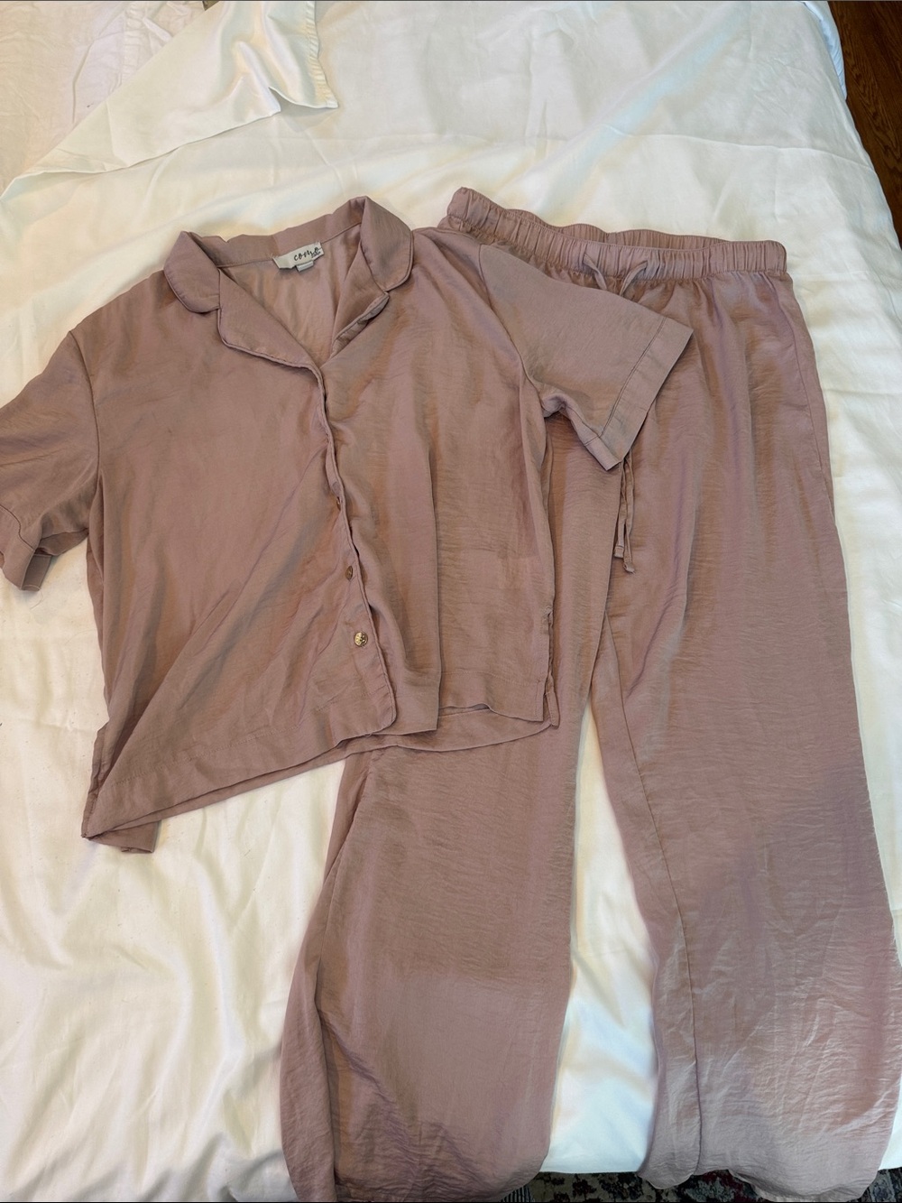Como Sleep Mauve Loungewear Top